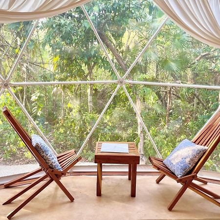 Ku Kuk Glamping Apartment Chemuyil Phòng bức ảnh