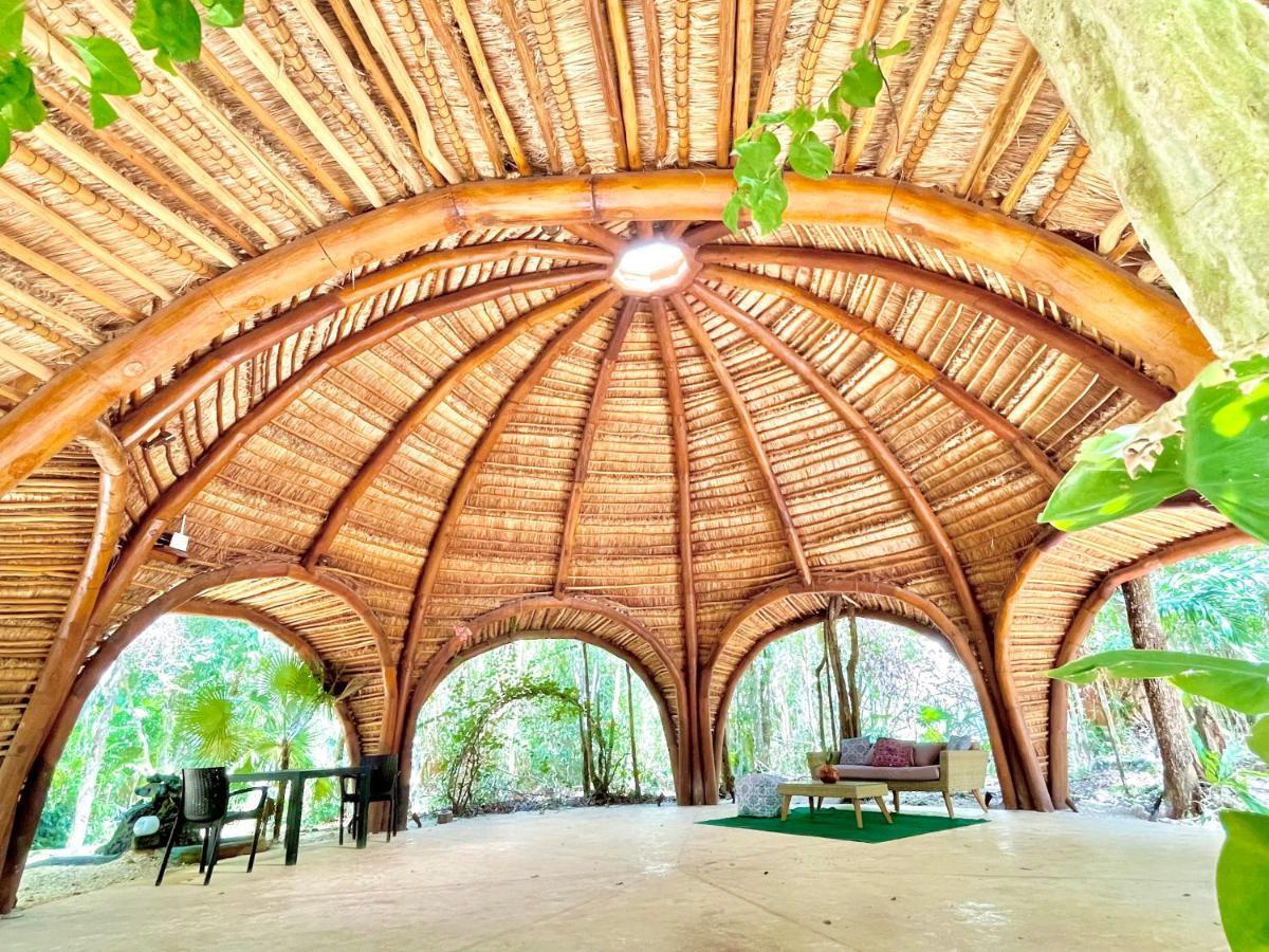 Ku Kuk Glamping Apartment Chemuyil Ngoại thất bức ảnh