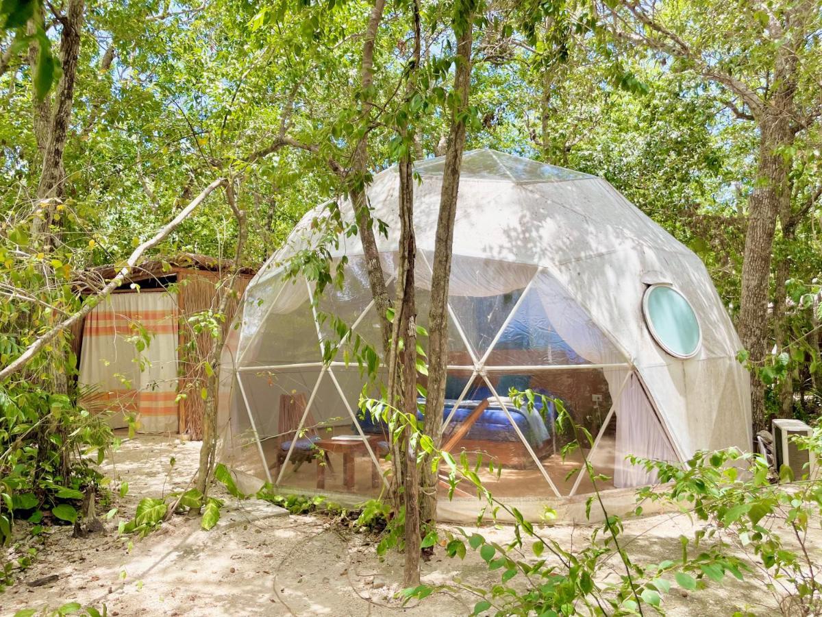 Ku Kuk Glamping Apartment Chemuyil Ngoại thất bức ảnh