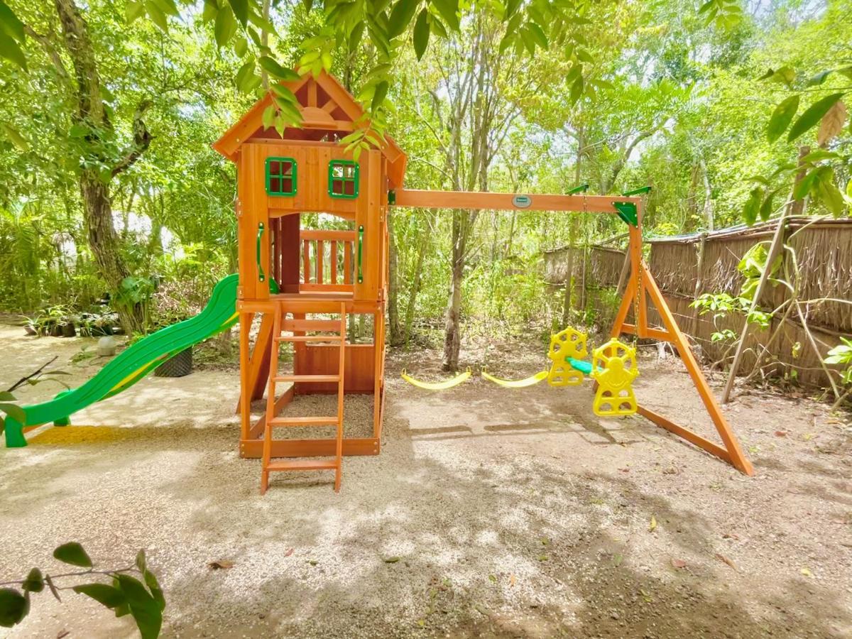 Ku Kuk Glamping Apartment Chemuyil Ngoại thất bức ảnh