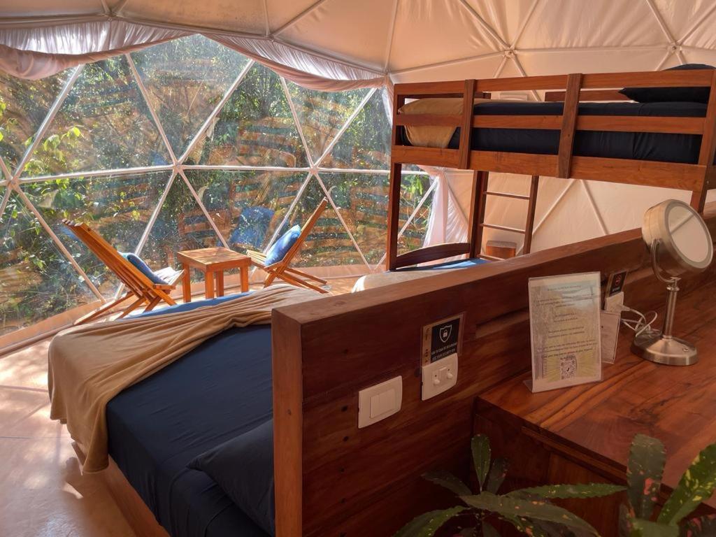 Ku Kuk Glamping Apartment Chemuyil Ngoại thất bức ảnh