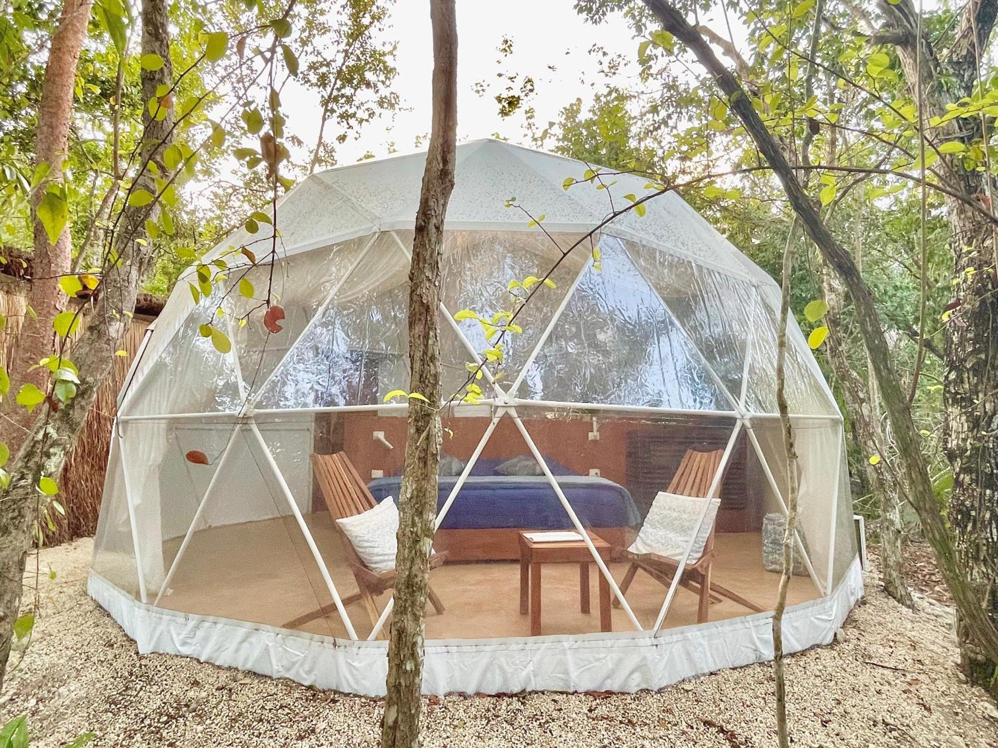 Ku Kuk Glamping Apartment Chemuyil Phòng bức ảnh