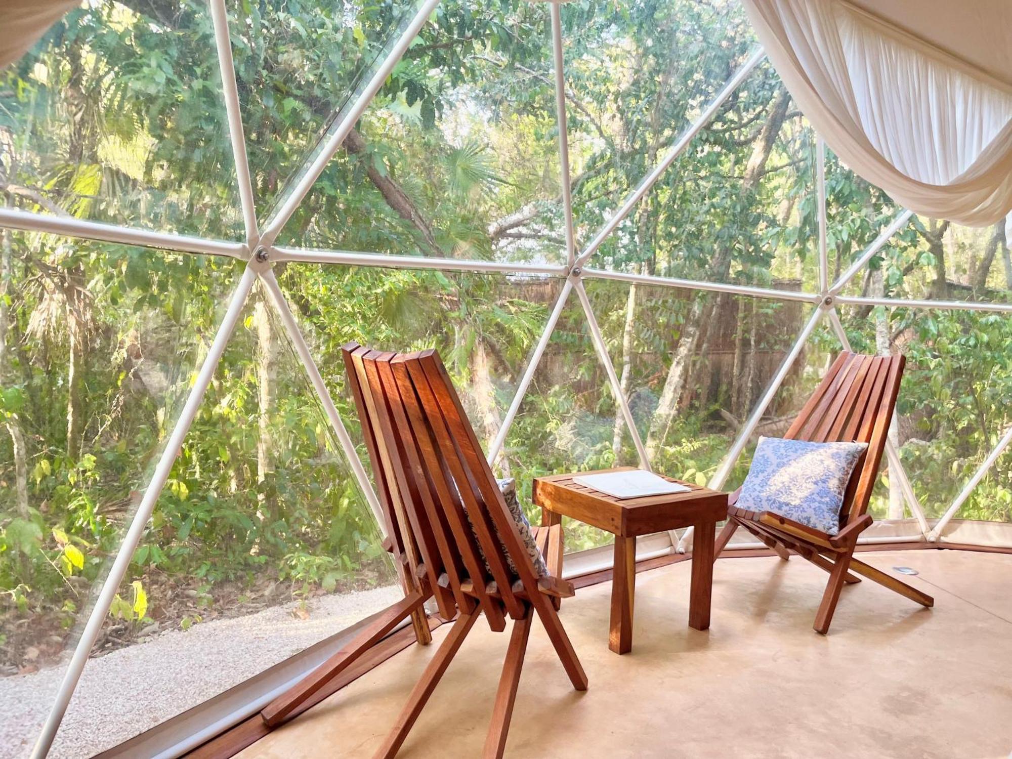 Ku Kuk Glamping Apartment Chemuyil Phòng bức ảnh