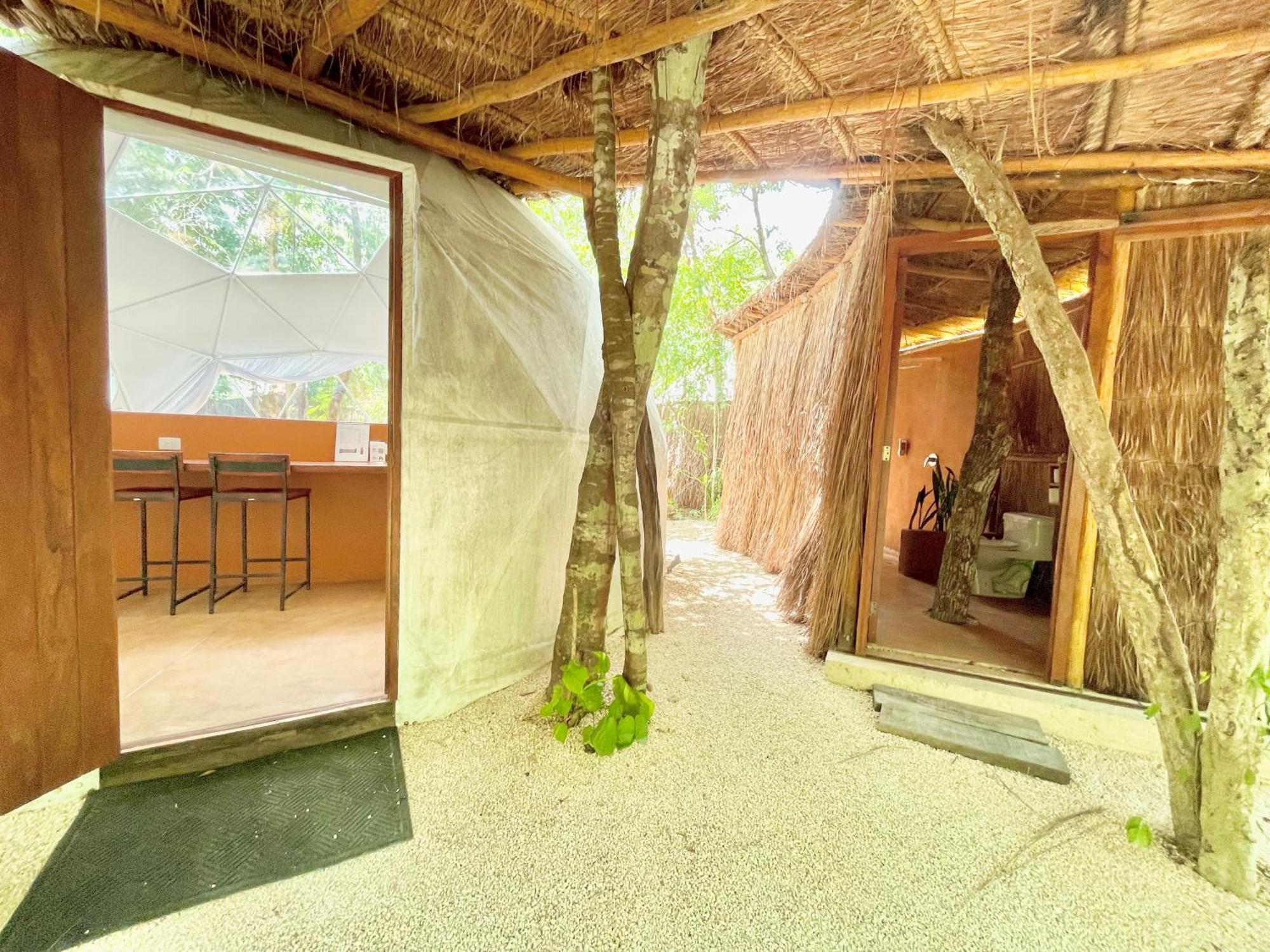 Ku Kuk Glamping Apartment Chemuyil Phòng bức ảnh