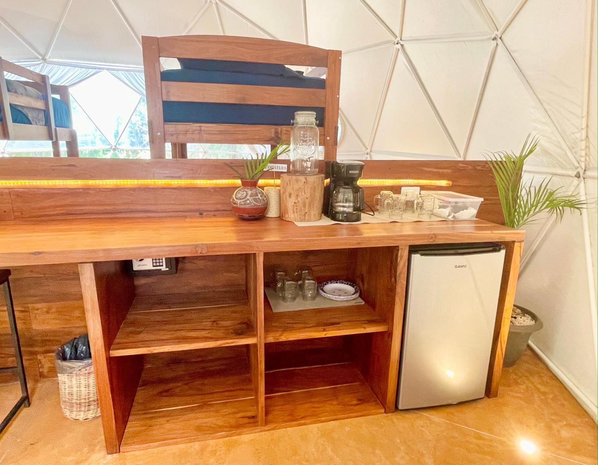 Ku Kuk Glamping Apartment Chemuyil Phòng bức ảnh