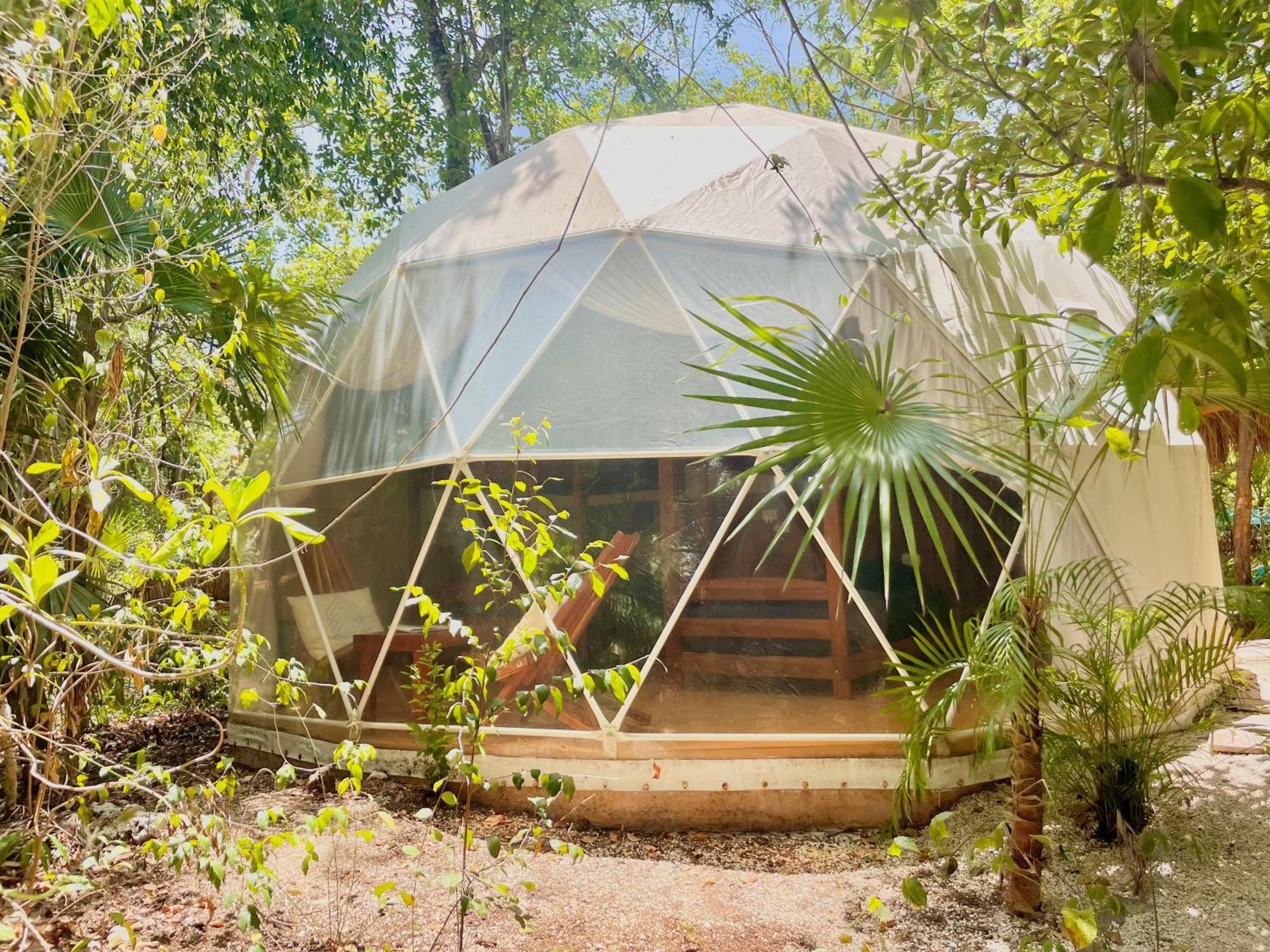 Ku Kuk Glamping Apartment Chemuyil Phòng bức ảnh